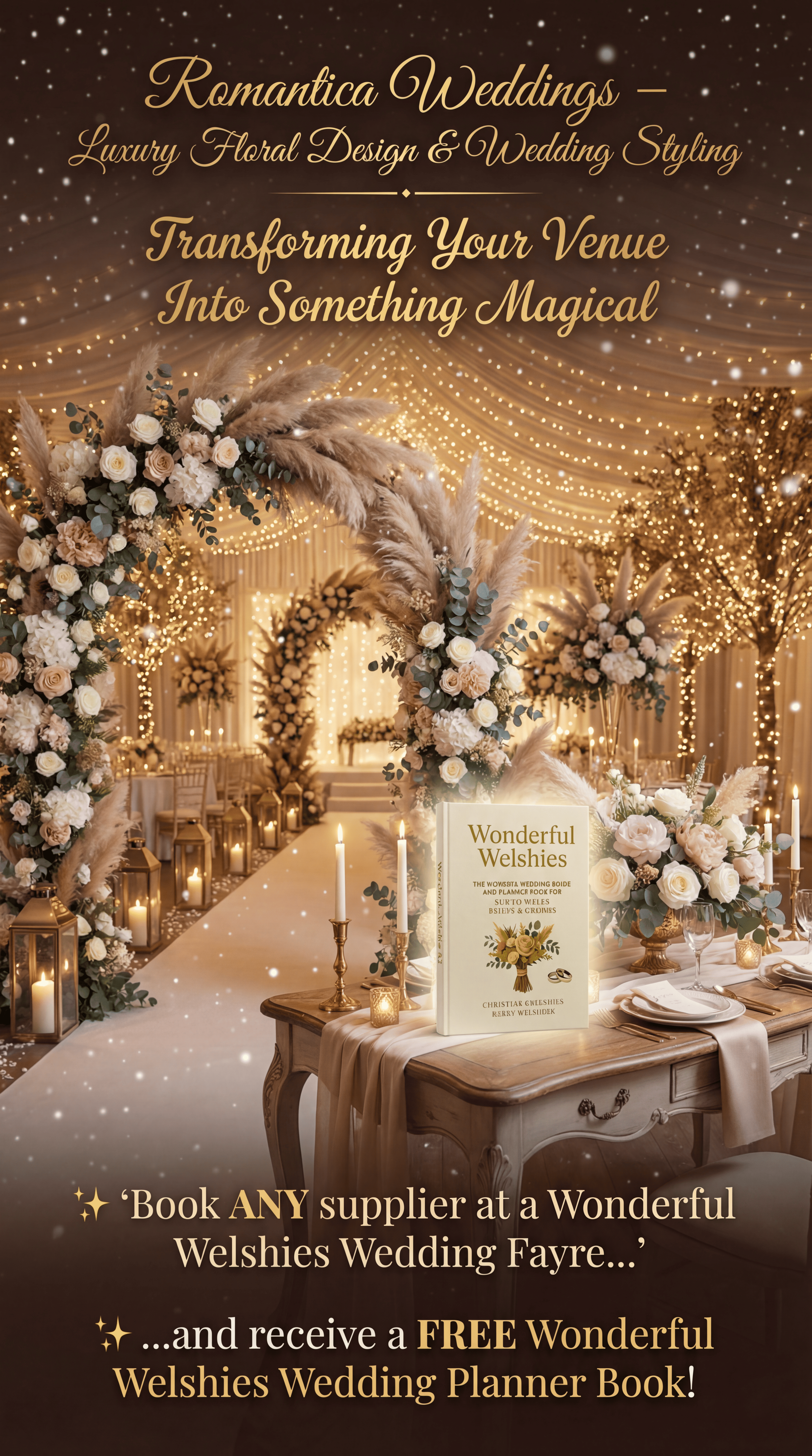 Wedding supplier promo artwork